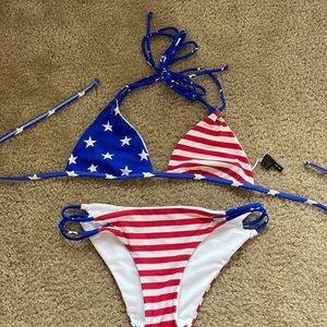 American Flag Bikini